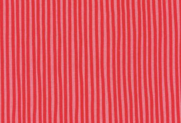 Westfalenstoffe - Druckstoff - Junge Linie - Streifen - rosa-rot